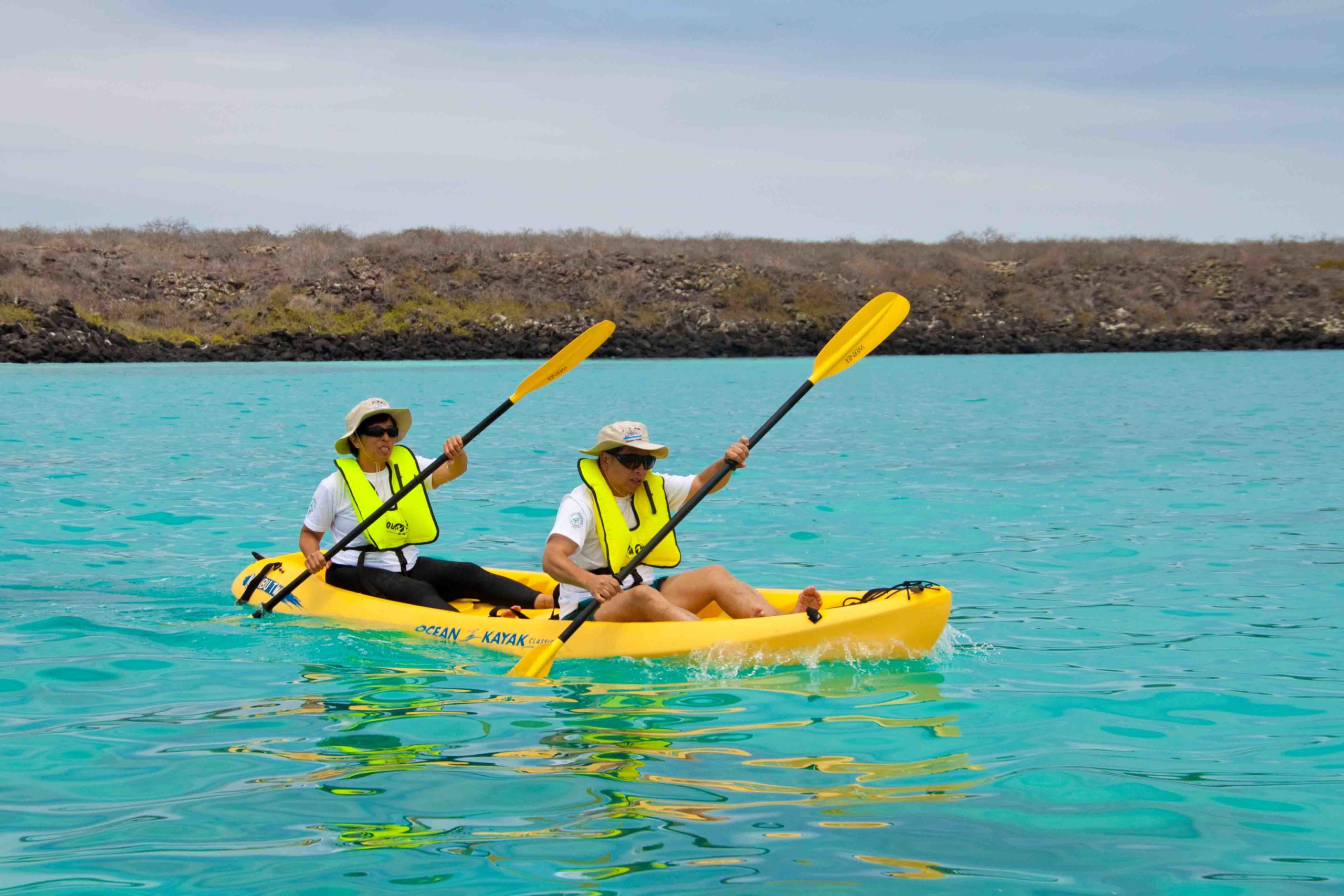 Kayaking galapagos