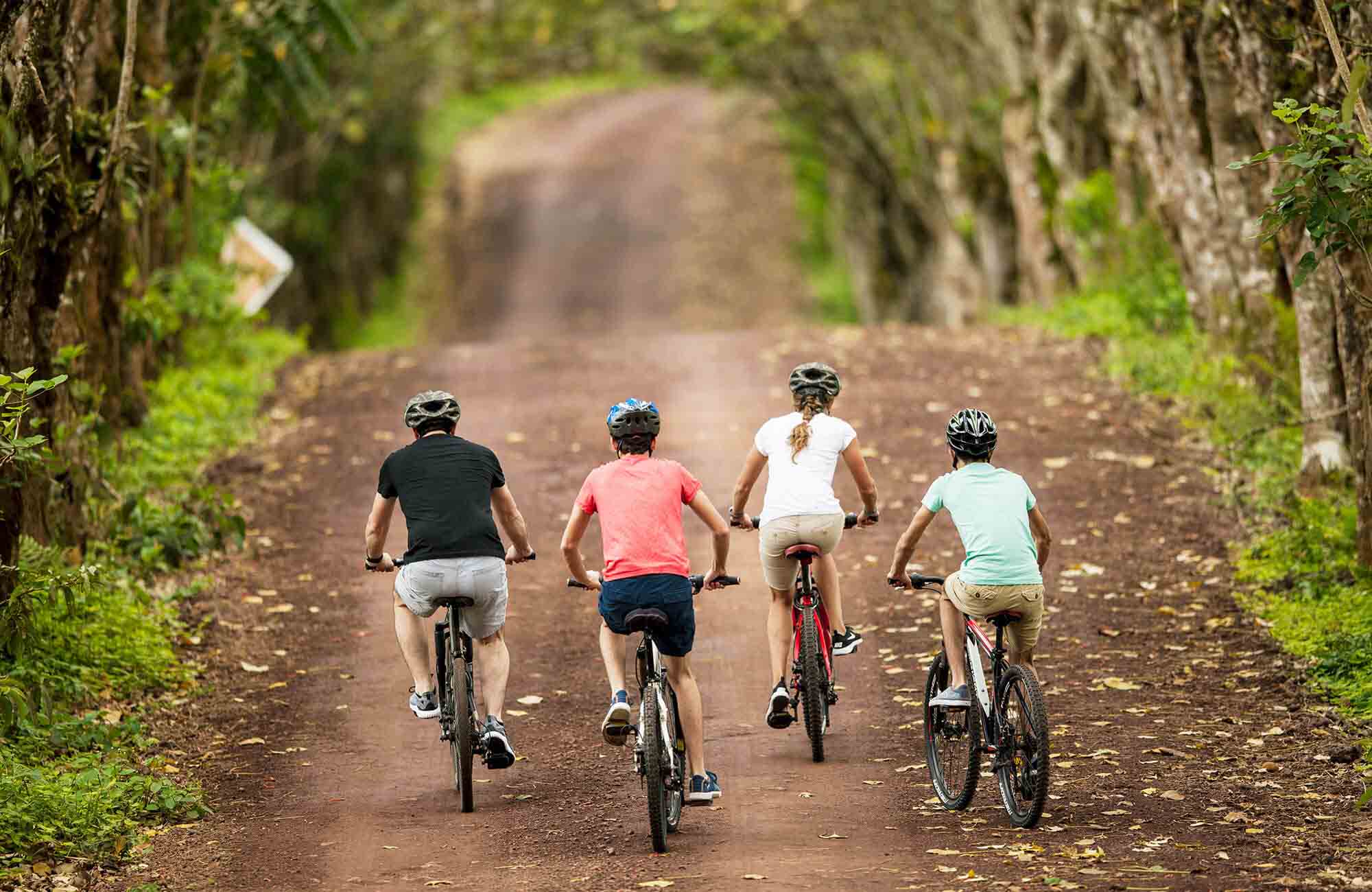 Galapagos biking